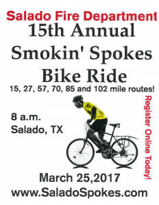 15th Annual Smokin' Spokes Flyer