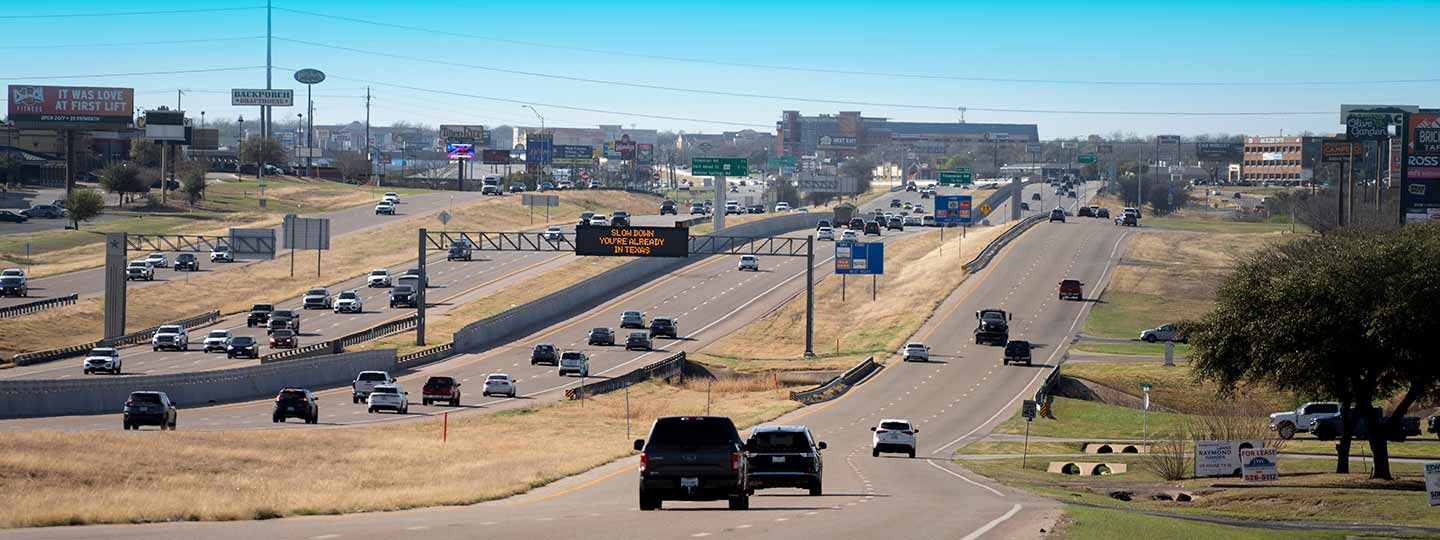 Banner for Traffic Conditions
